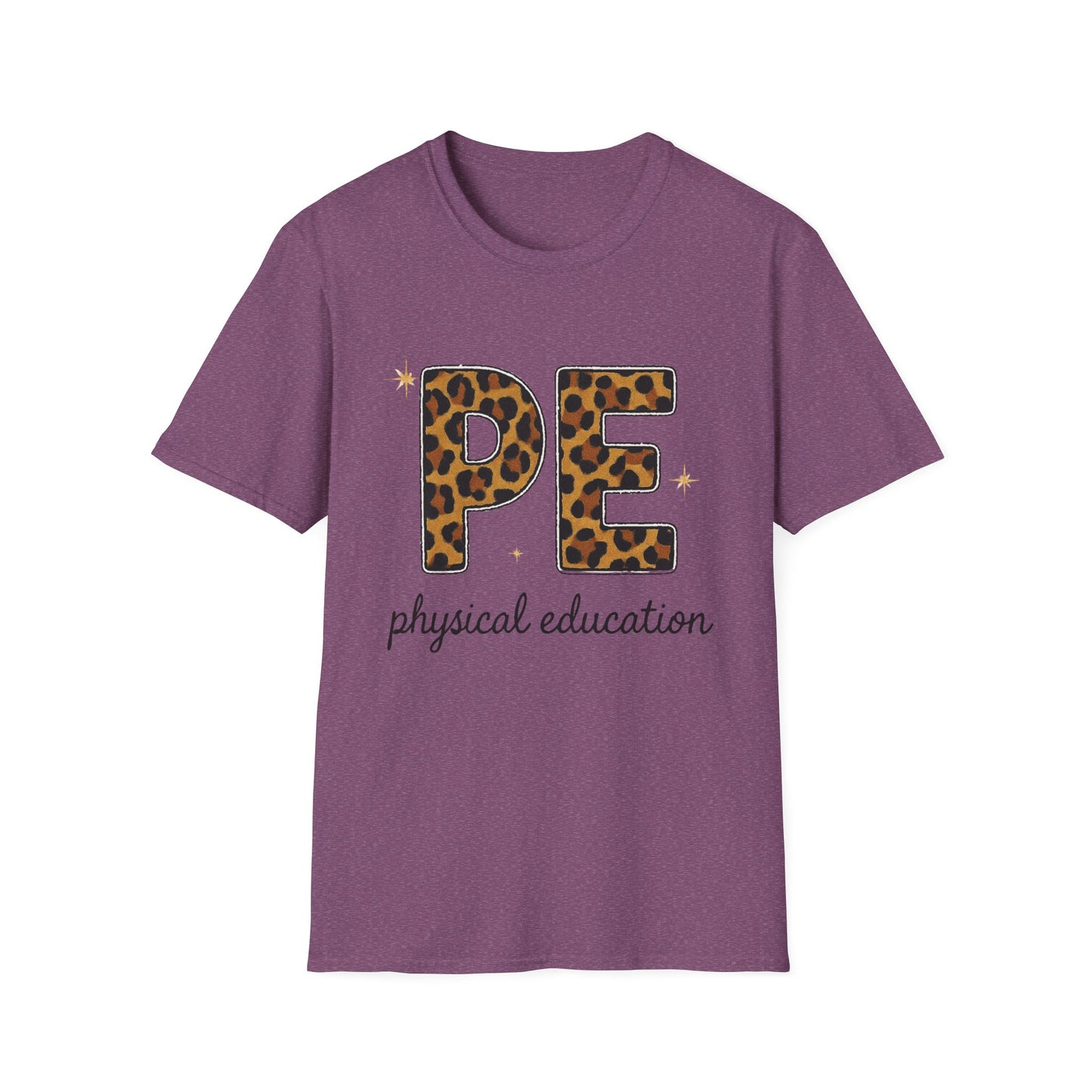PE Leopard Print Physical Education T-Shirt — Cute PE Teacher Tee