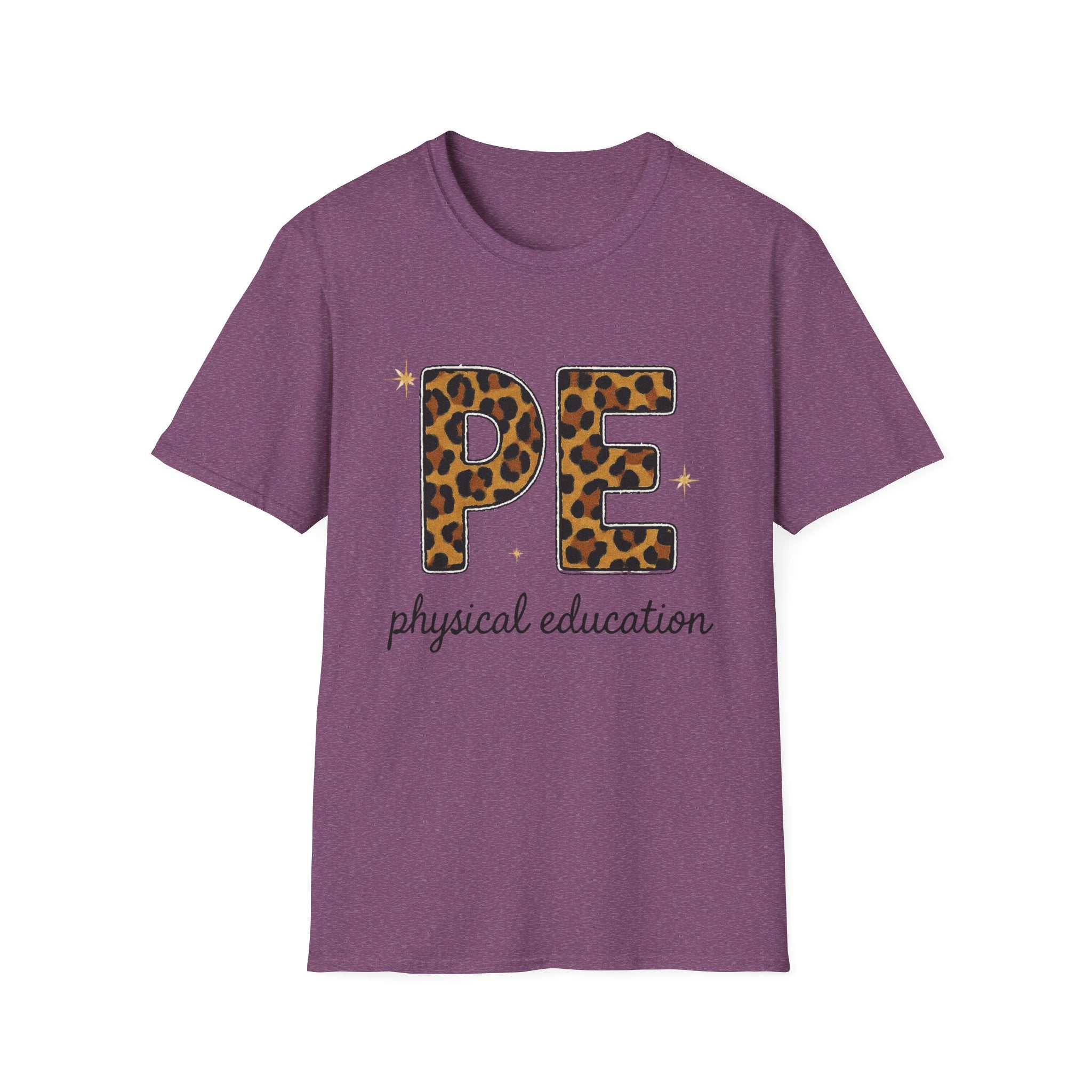PE Leopard Print Physical Education T-Shirt — Cute PE Teacher Tee