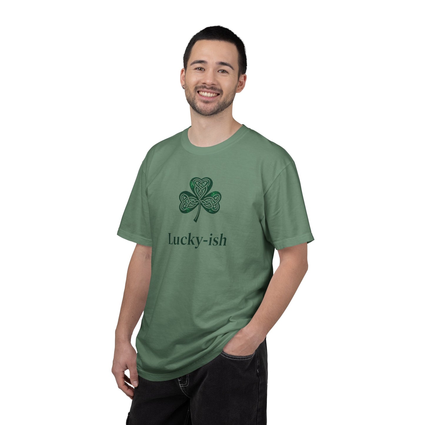 'Lucky-ish' Celtic Shamrock St. Patrick's Day Tee