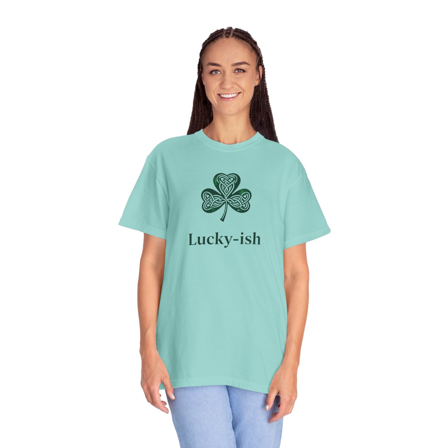 'Lucky-ish' Celtic Shamrock St. Patrick's Day Tee