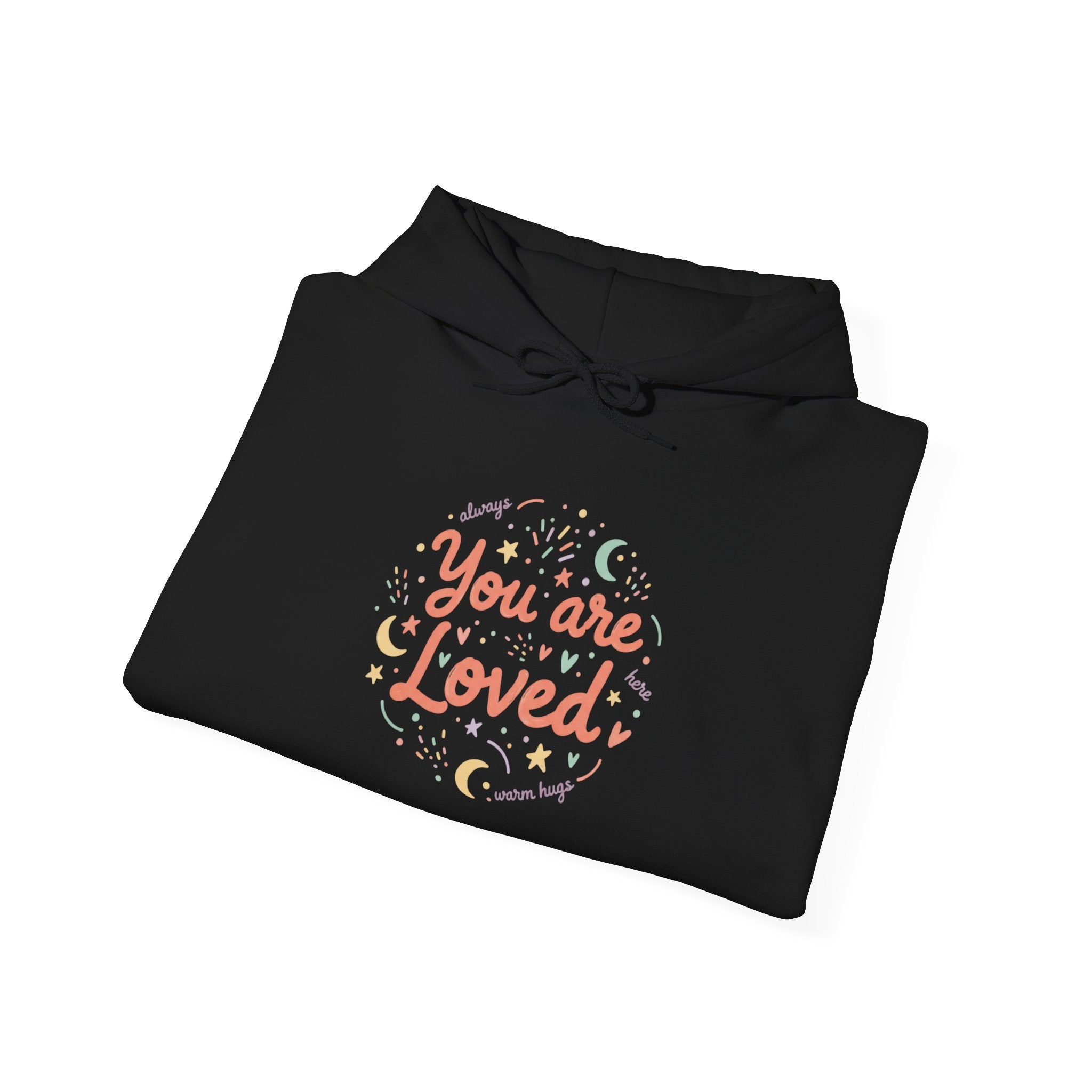 You Are Loved hoodie | handwritten doodle design, sketch aesthetic