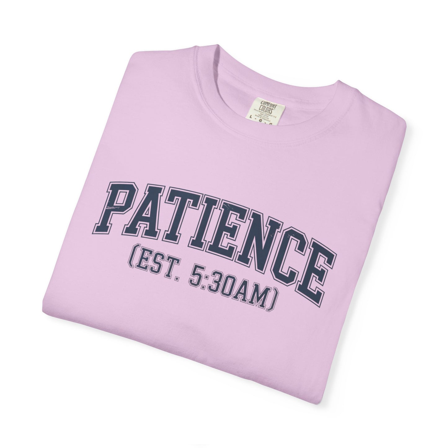 Patience Teacher T-Shirt, Comfort Colors 1717