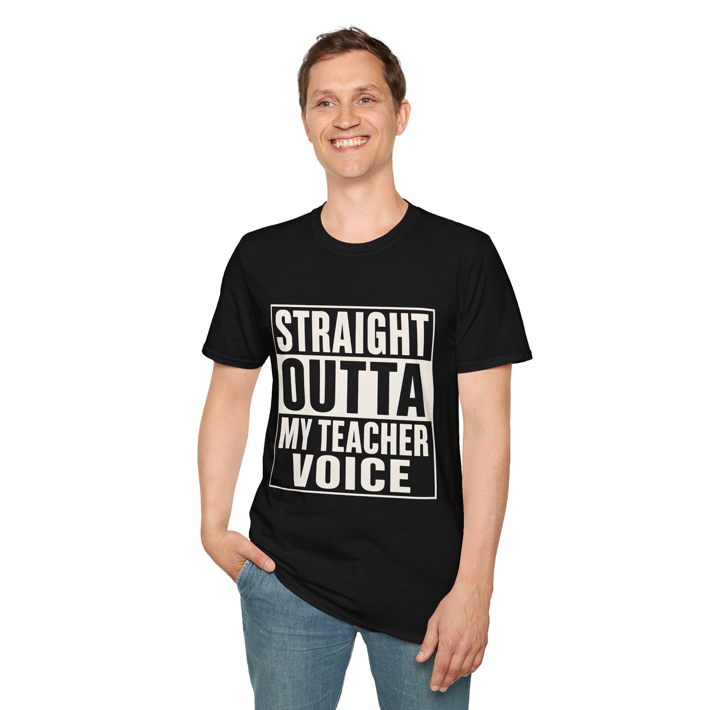 Straight Outta My Teacher Voice Tee