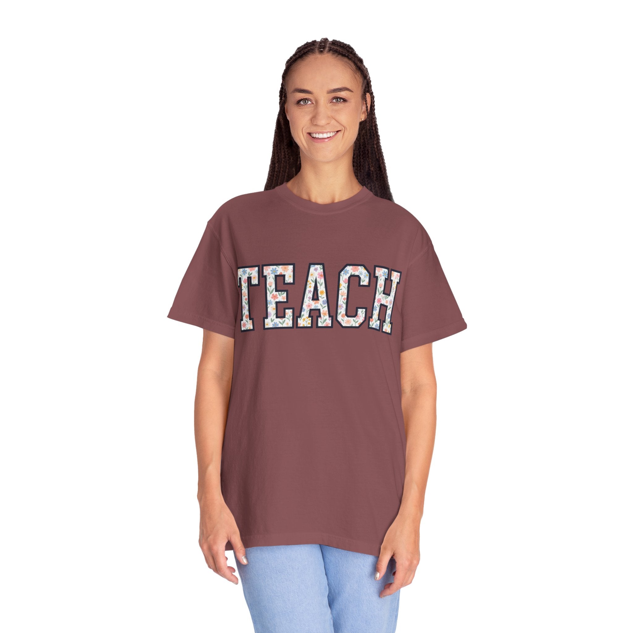 Teach Floral T-Shirt