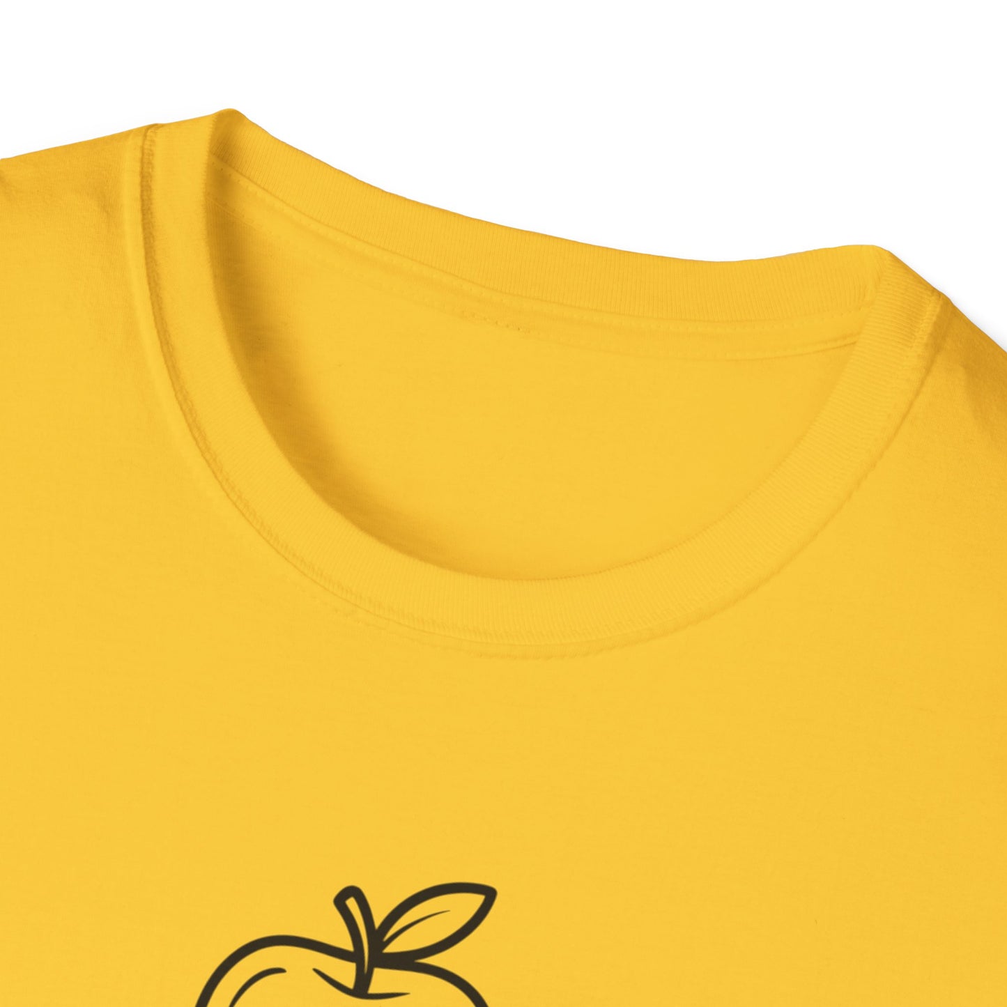 Teacher Apple Stack T‑Shirt — Minimalist Books & Apple Tee for Educators