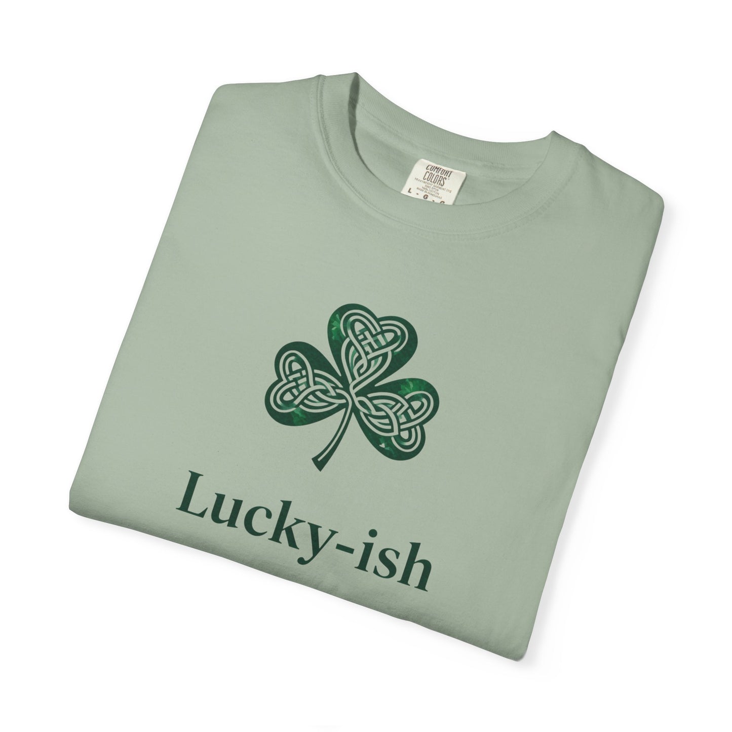 'Lucky-ish' Celtic Shamrock St. Patrick's Day Tee