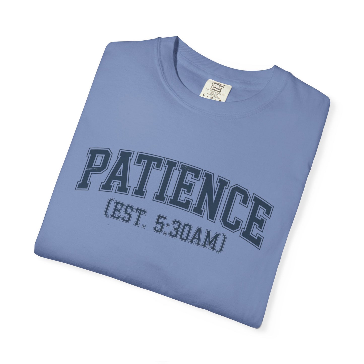 Patience Teacher T-Shirt, Comfort Colors 1717