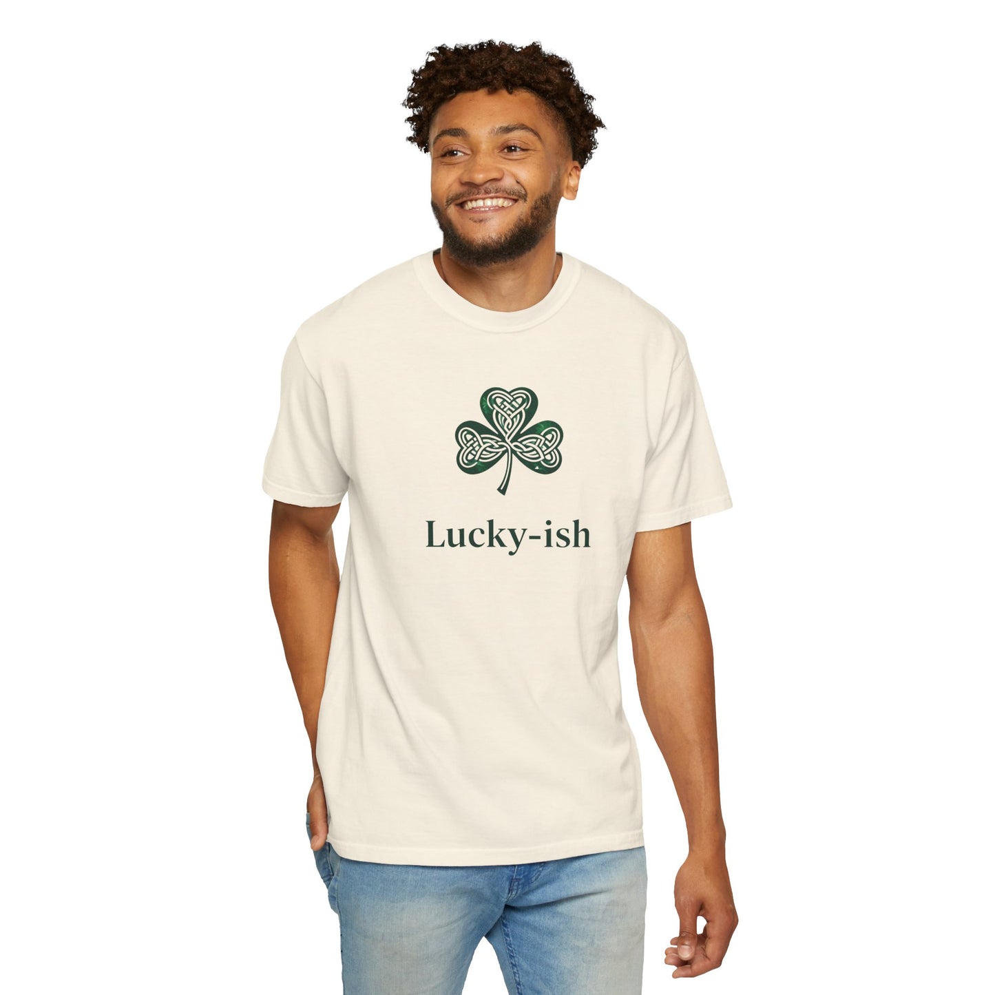 'Lucky-ish' Celtic Shamrock St. Patrick's Day Tee