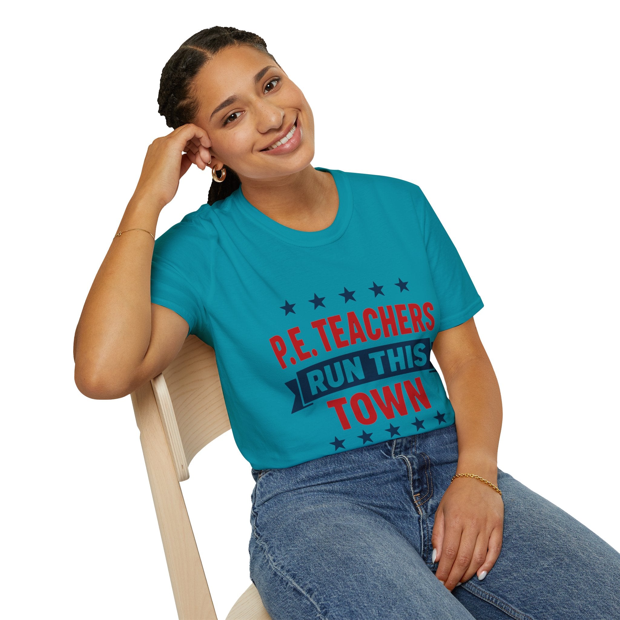 PE Teachers Run This Town Tee