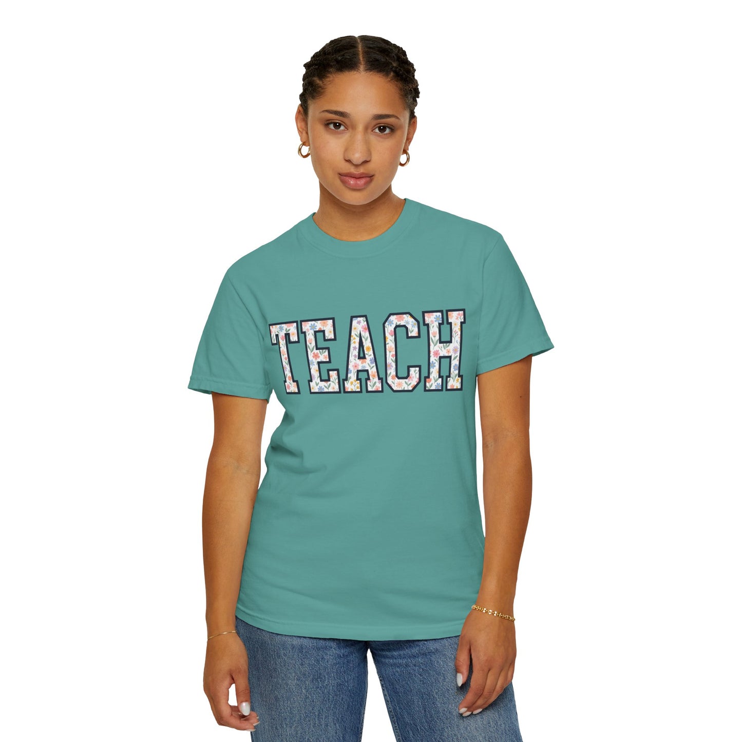 Teach Floral T-Shirt