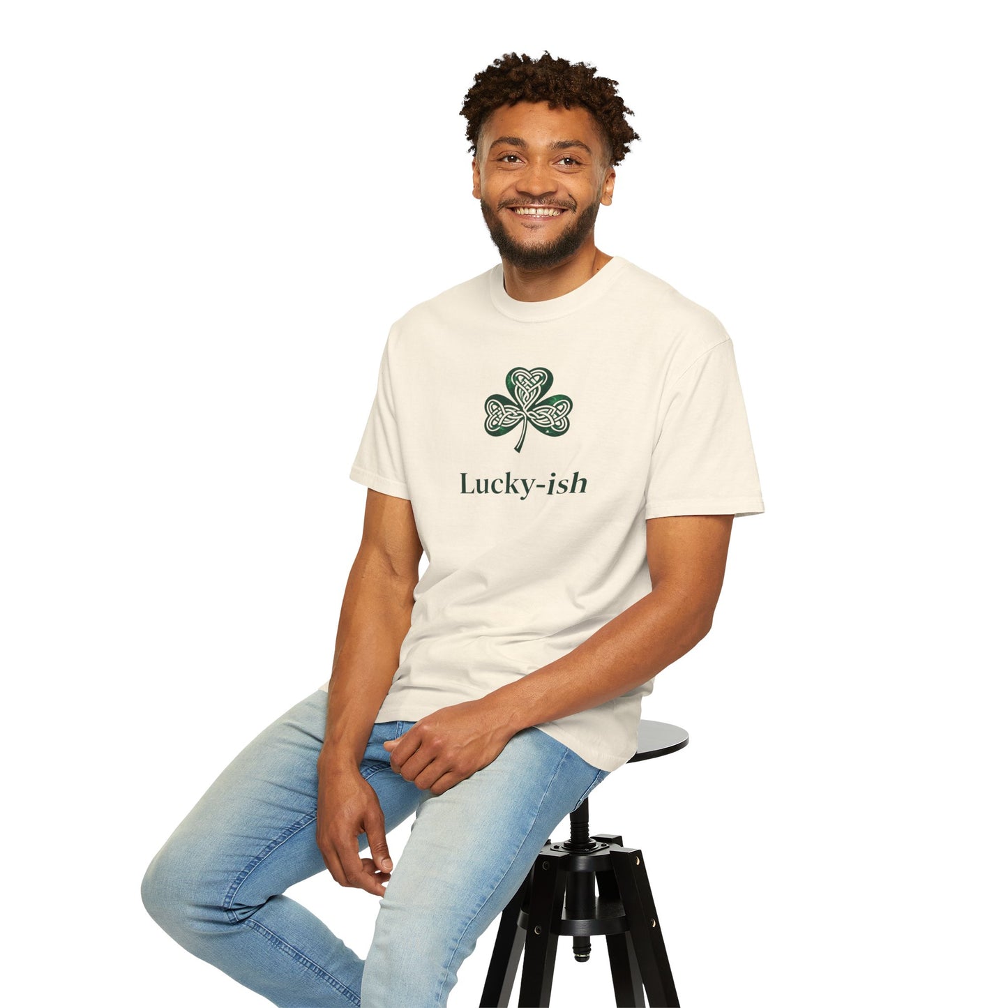 'Lucky-ish' Celtic Shamrock St. Patrick's Day Tee
