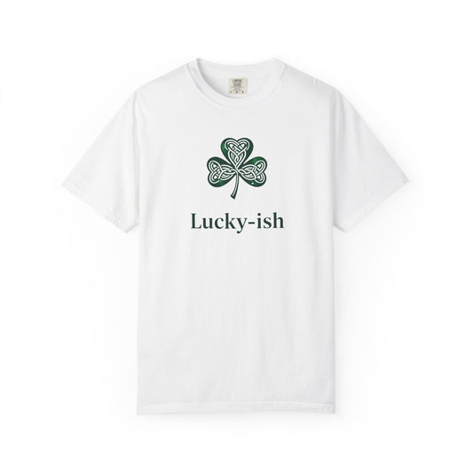 'Lucky-ish' Celtic Shamrock St. Patrick's Day Tee