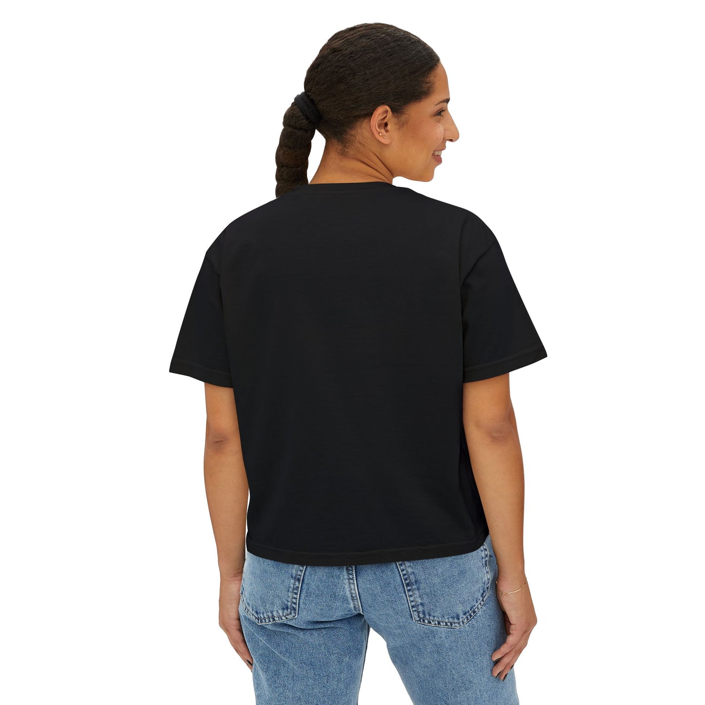 Teacher Rainbow Boxy Tee