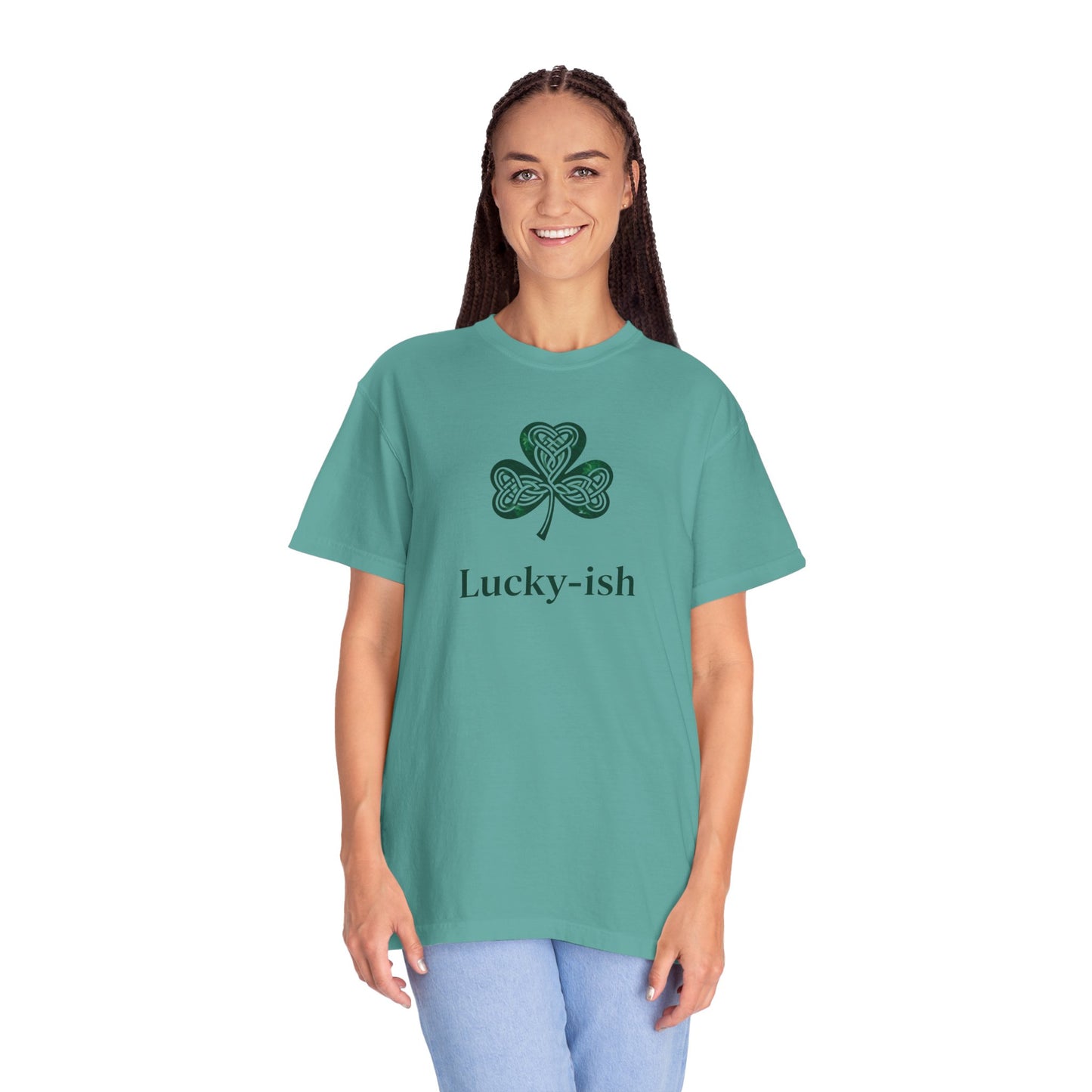 'Lucky-ish' Celtic Shamrock St. Patrick's Day Tee