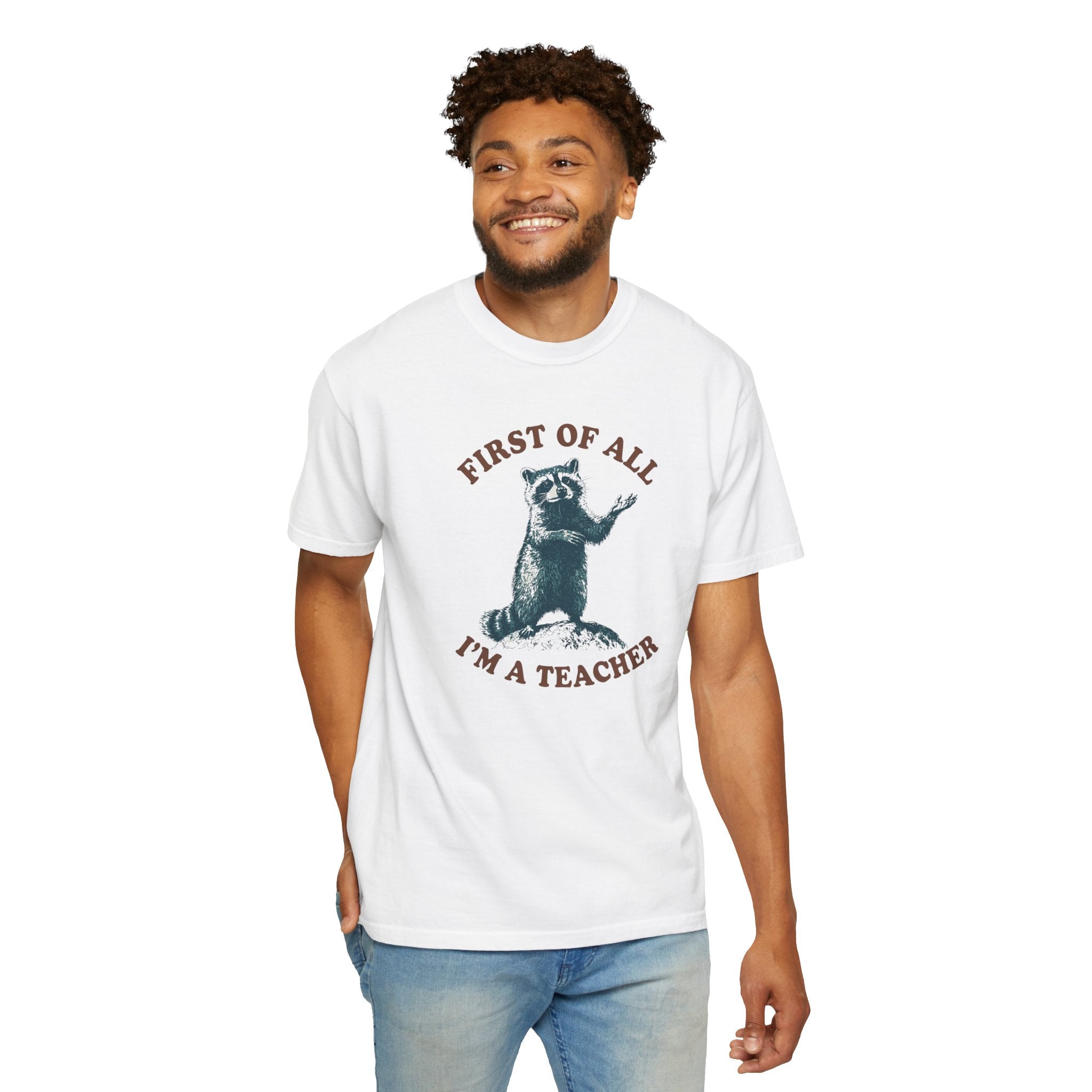 Teacher Raccoon T-Shirt
