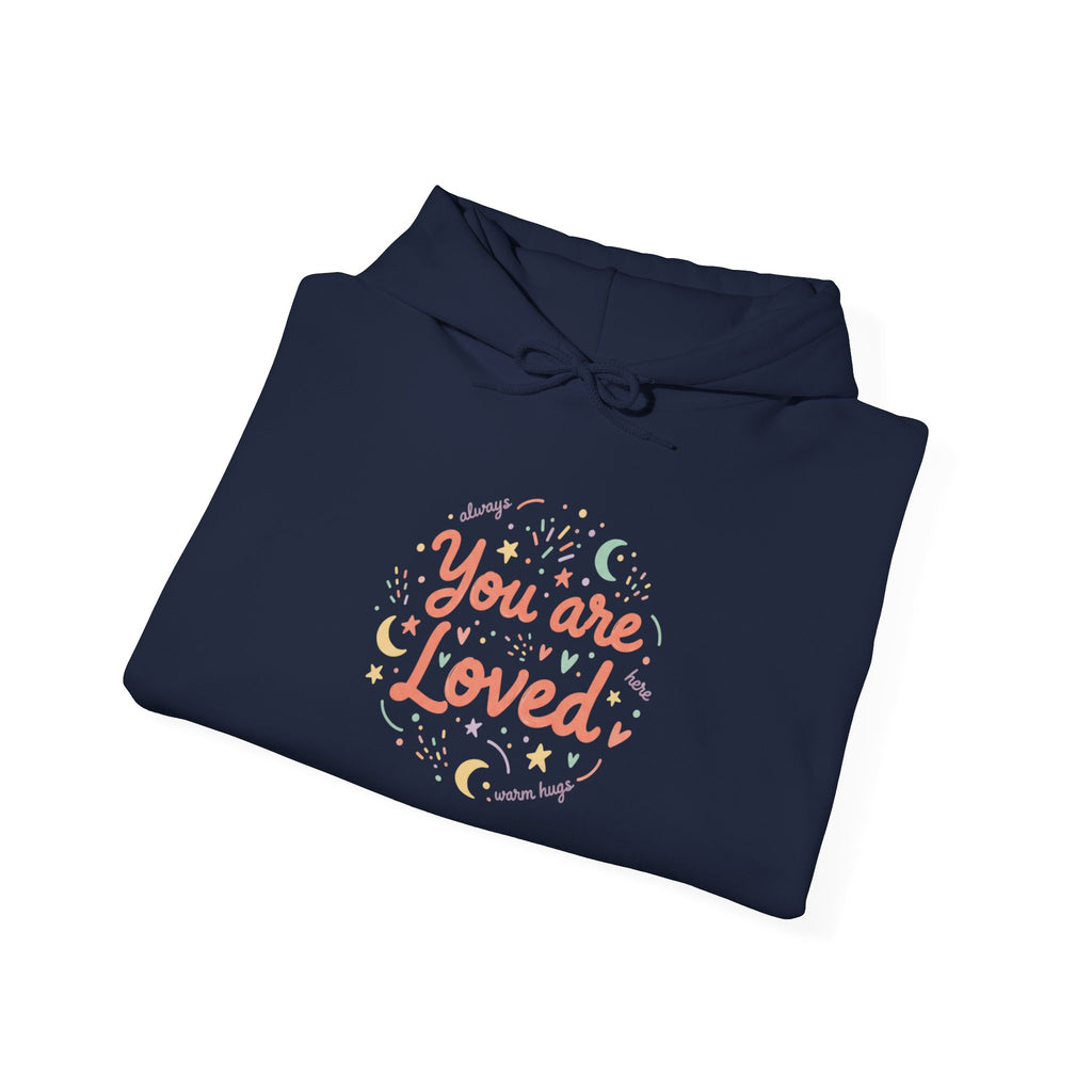 You Are Loved hoodie | handwritten doodle design, sketch aesthetic
