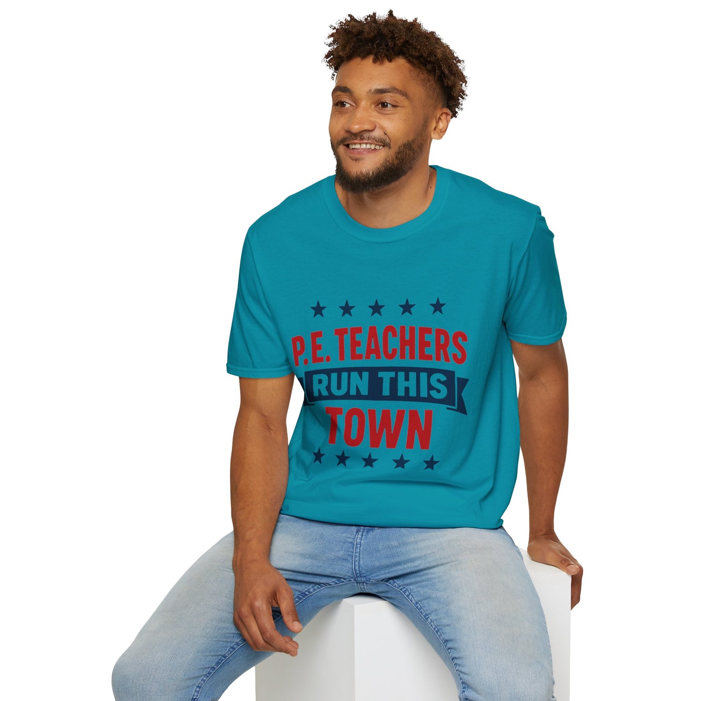 PE Teachers Run This Town Tee