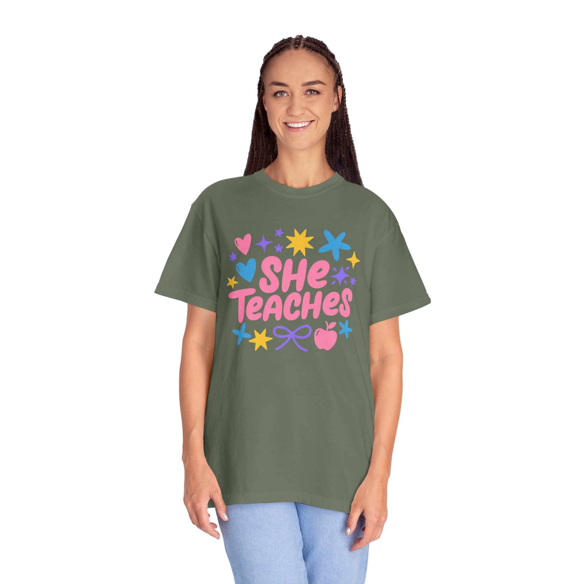 She Teaches T-Shirt