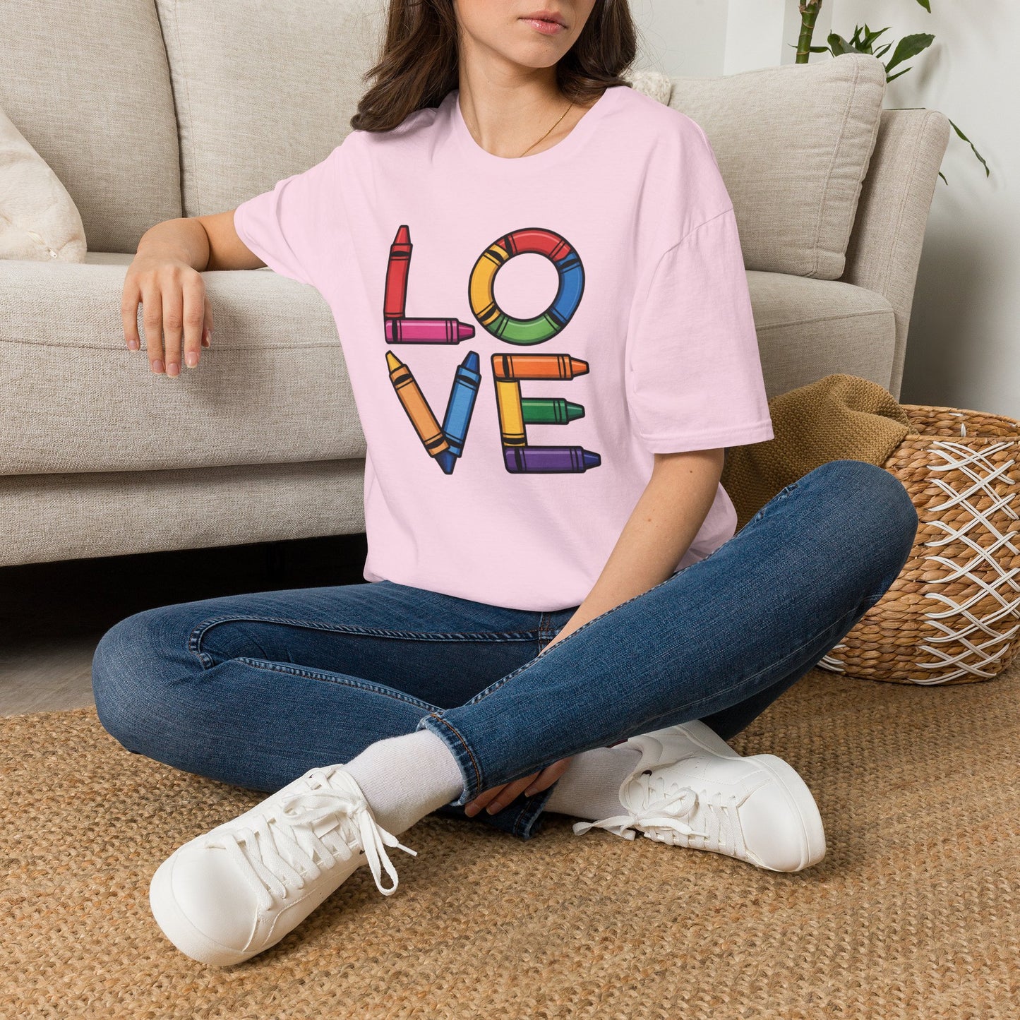 LOVE crayon T-Shirt