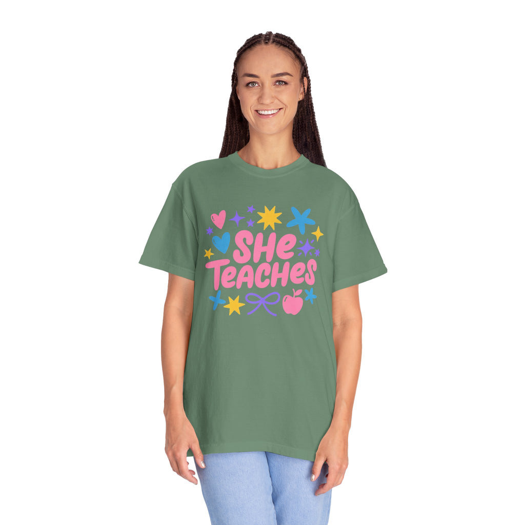 She Teaches T-Shirt