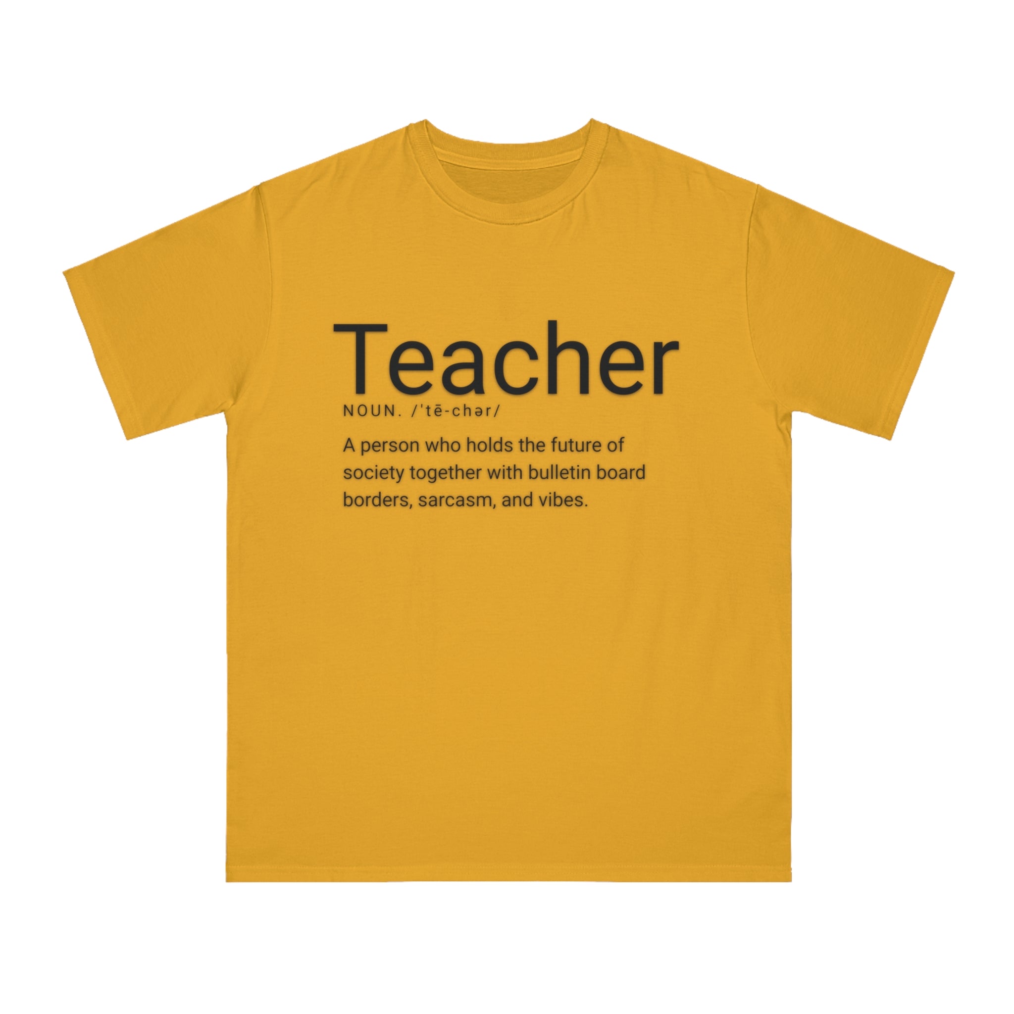 Organic "Teacher Definition" T-Shirt