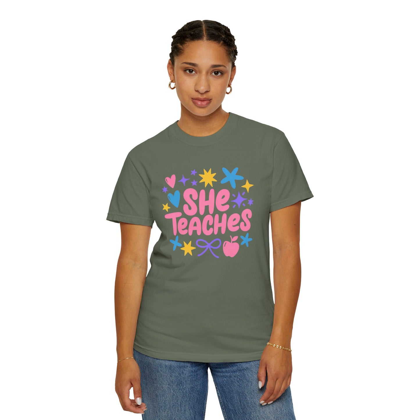 She Teaches T-Shirt