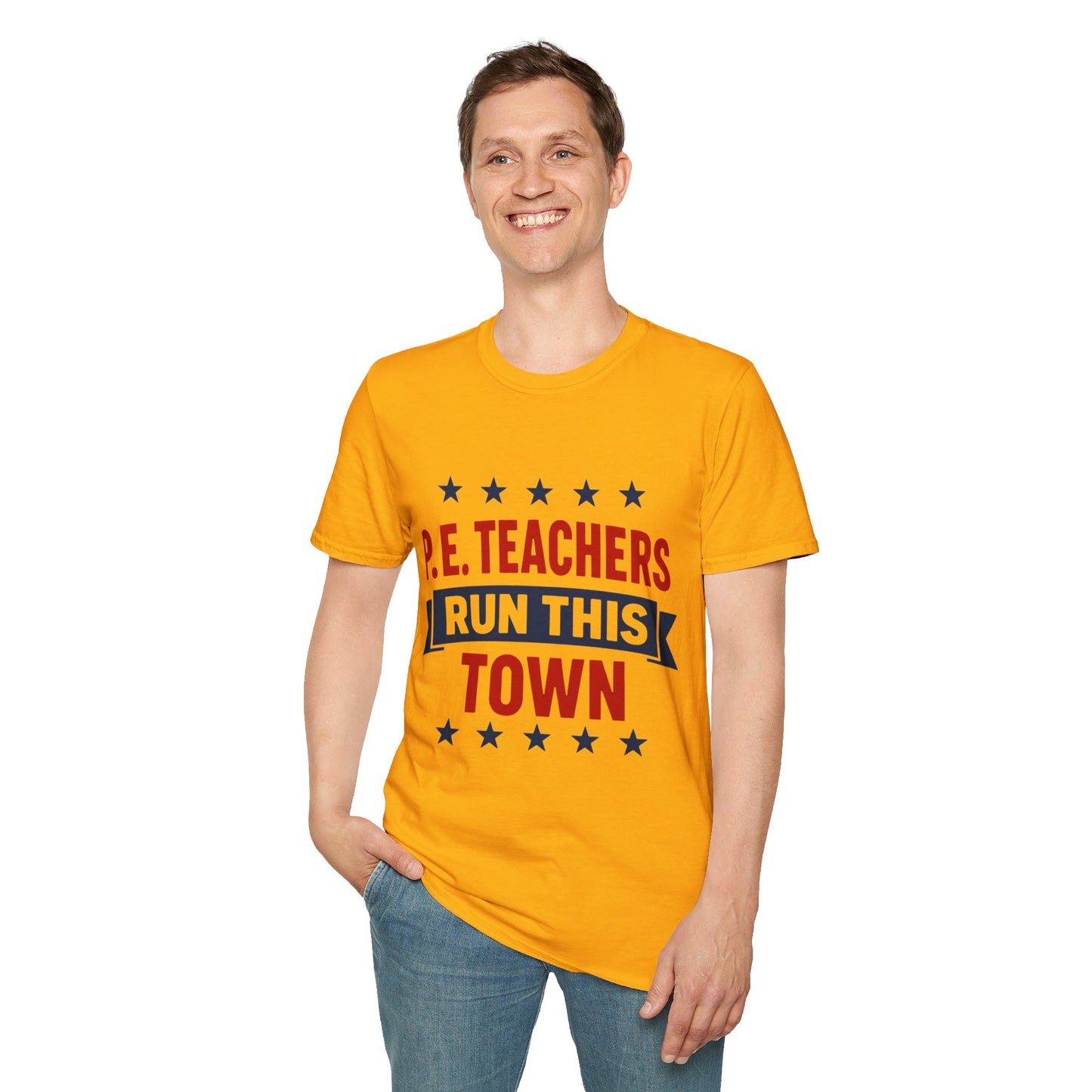 PE Teachers Run This Town Tee