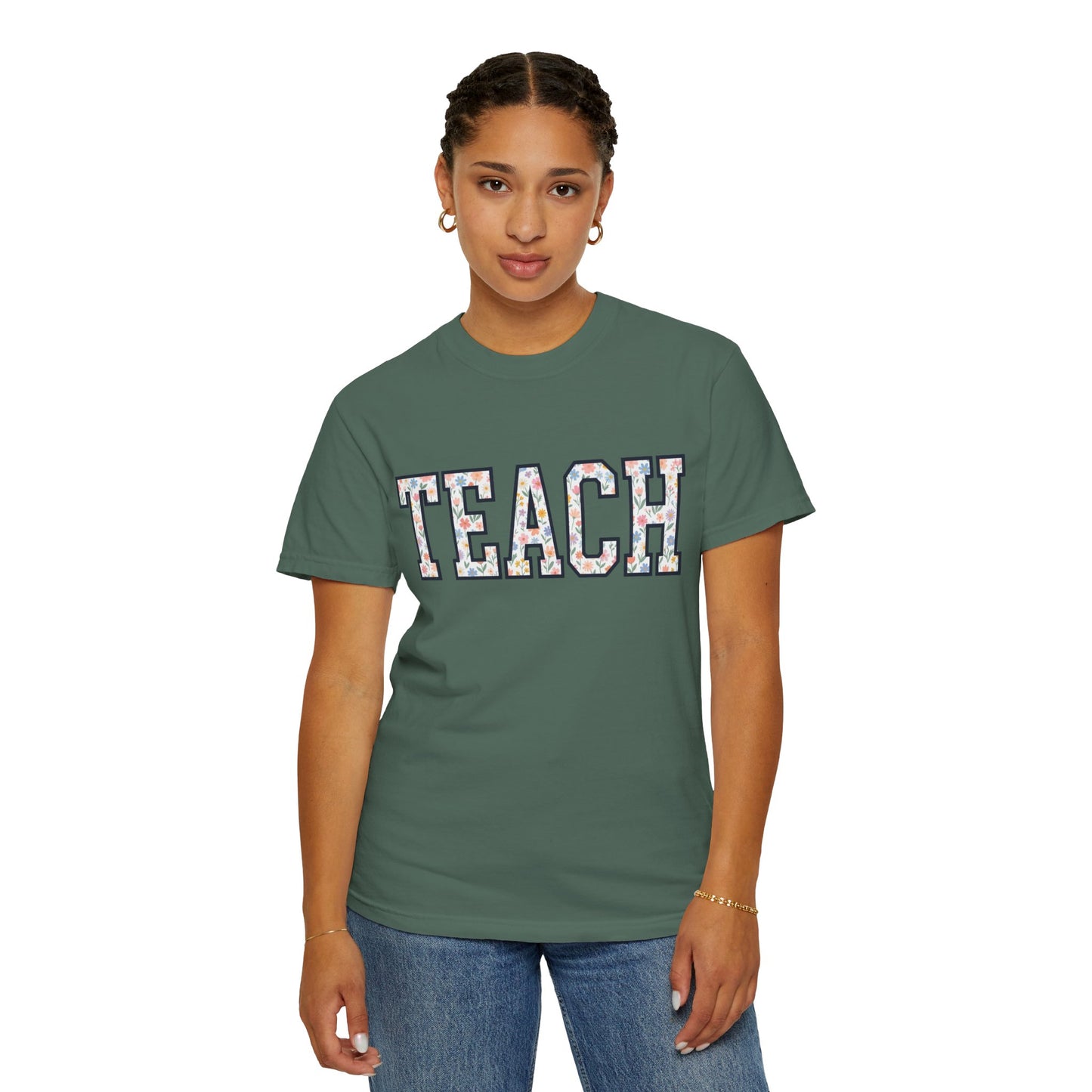 Teach Floral T-Shirt