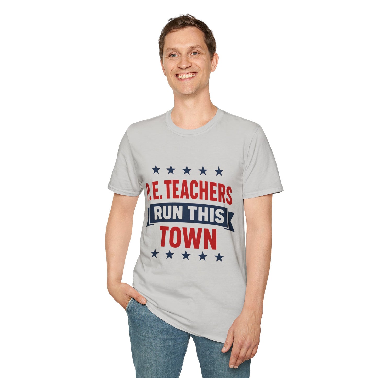 PE Teachers Run This Town Tee