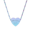 Personalized Teacher Heart Necklace Custom Name • Est. Year • Classroom Detail
