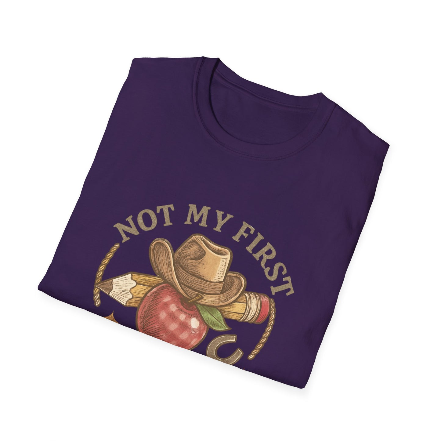 Not My First Rodeo T-Shirt — Vintage Cowboy Rodeo Tee
