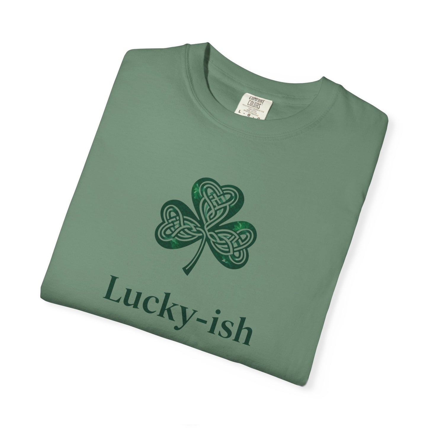 'Lucky-ish' Celtic Shamrock St. Patrick's Day Tee
