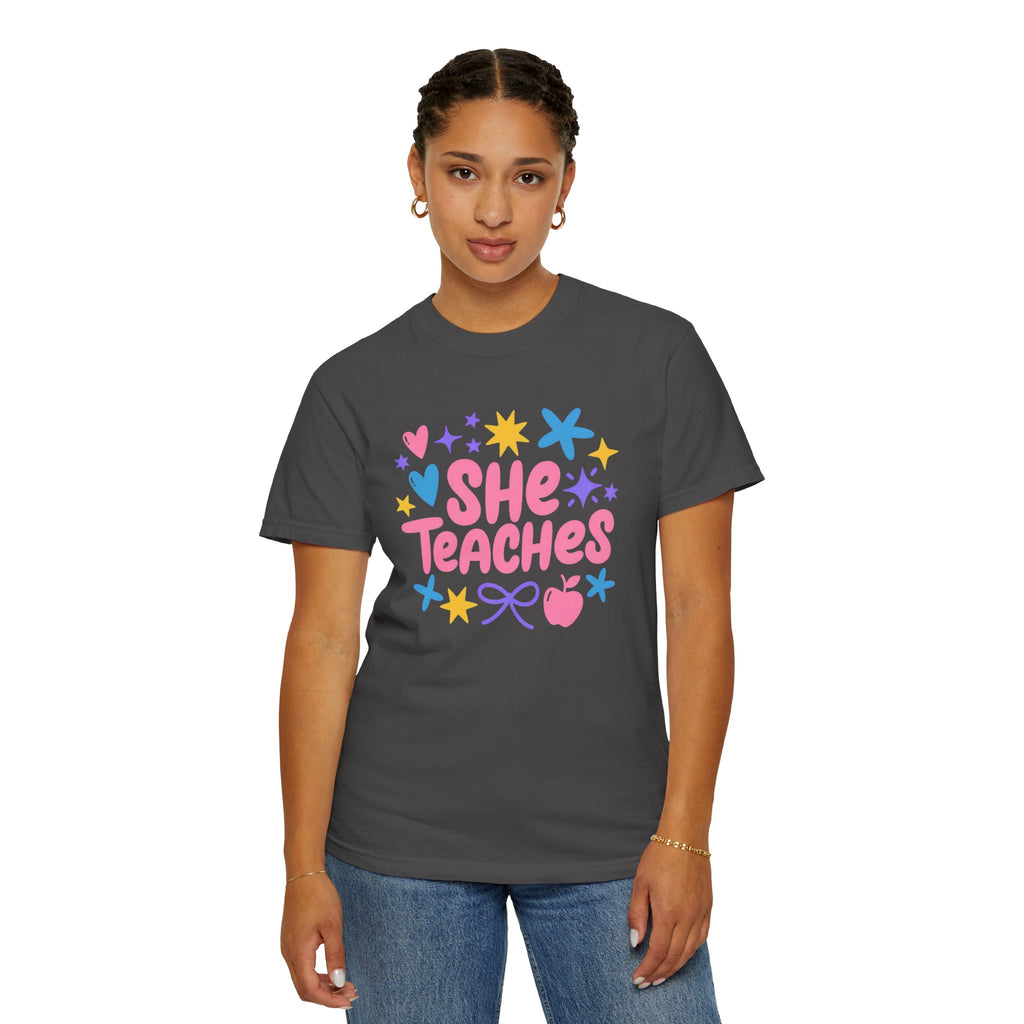 She Teaches T-Shirt