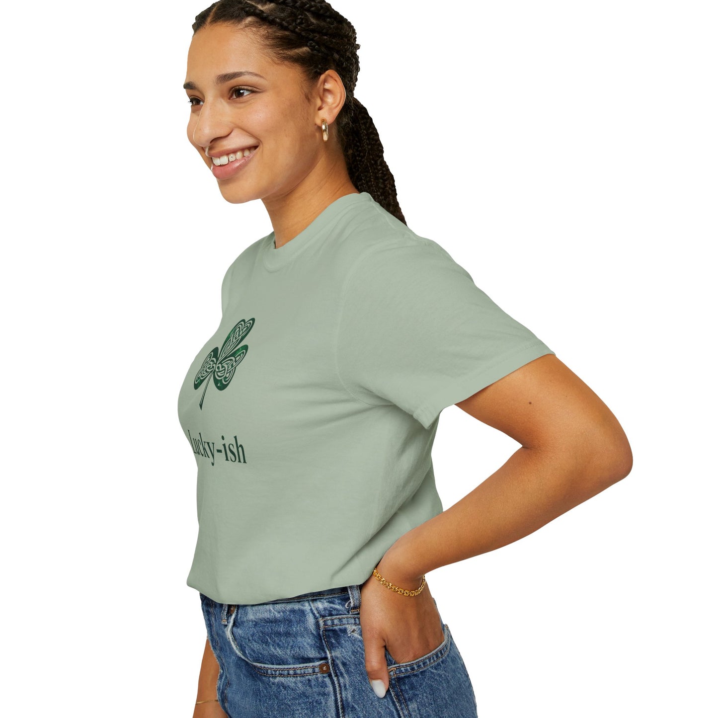 'Lucky-ish' Celtic Shamrock St. Patrick's Day Tee