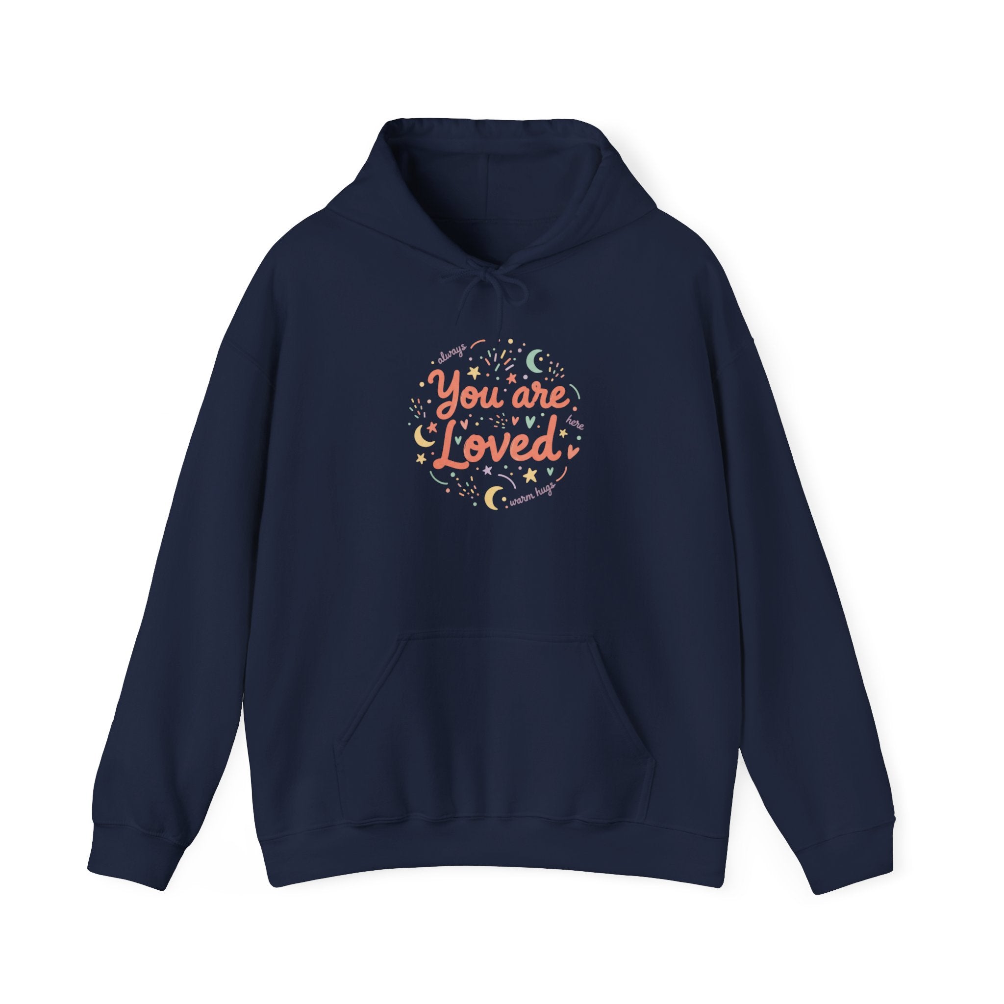 You Are Loved hoodie | handwritten doodle design, sketch aesthetic