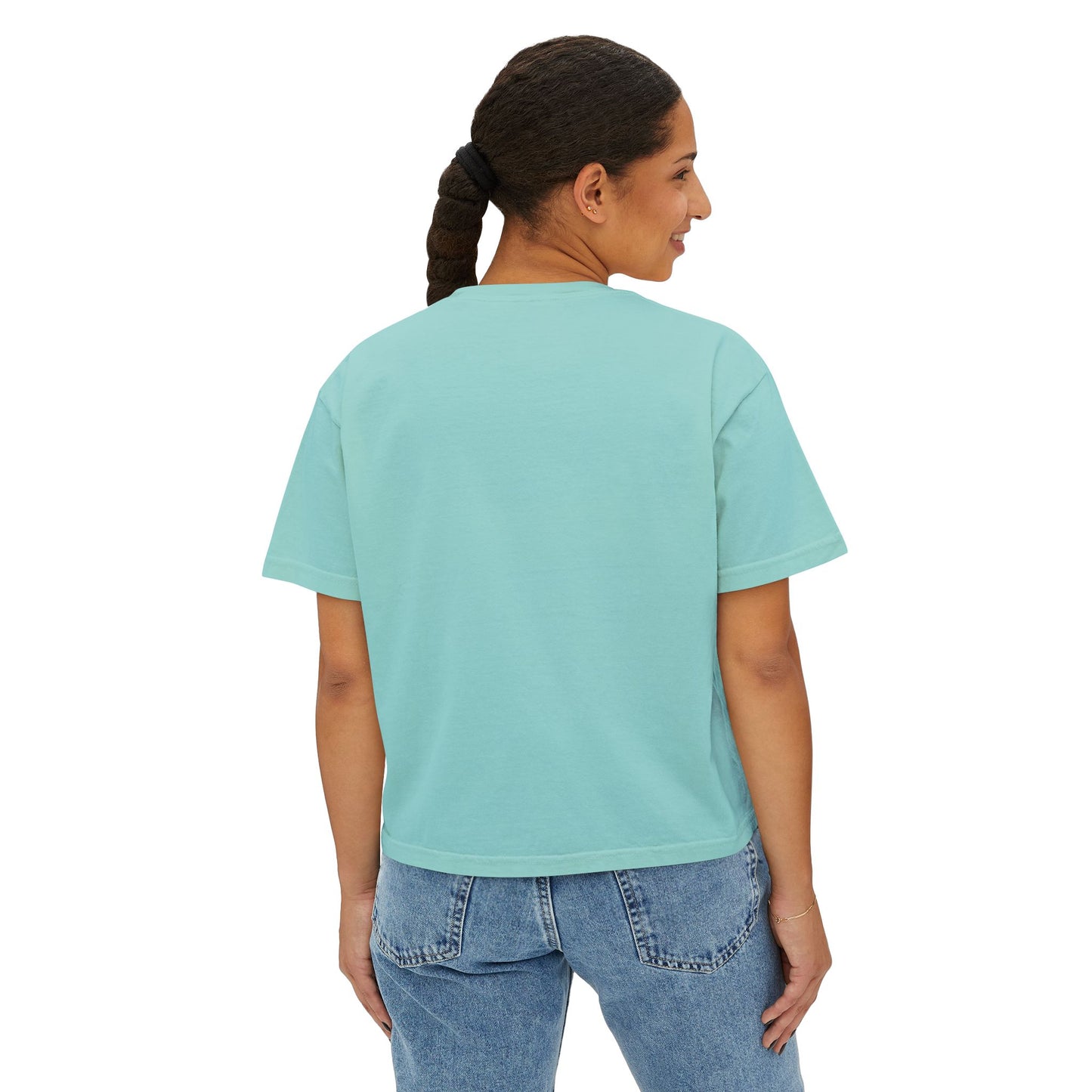 Teacher Rainbow Boxy Tee