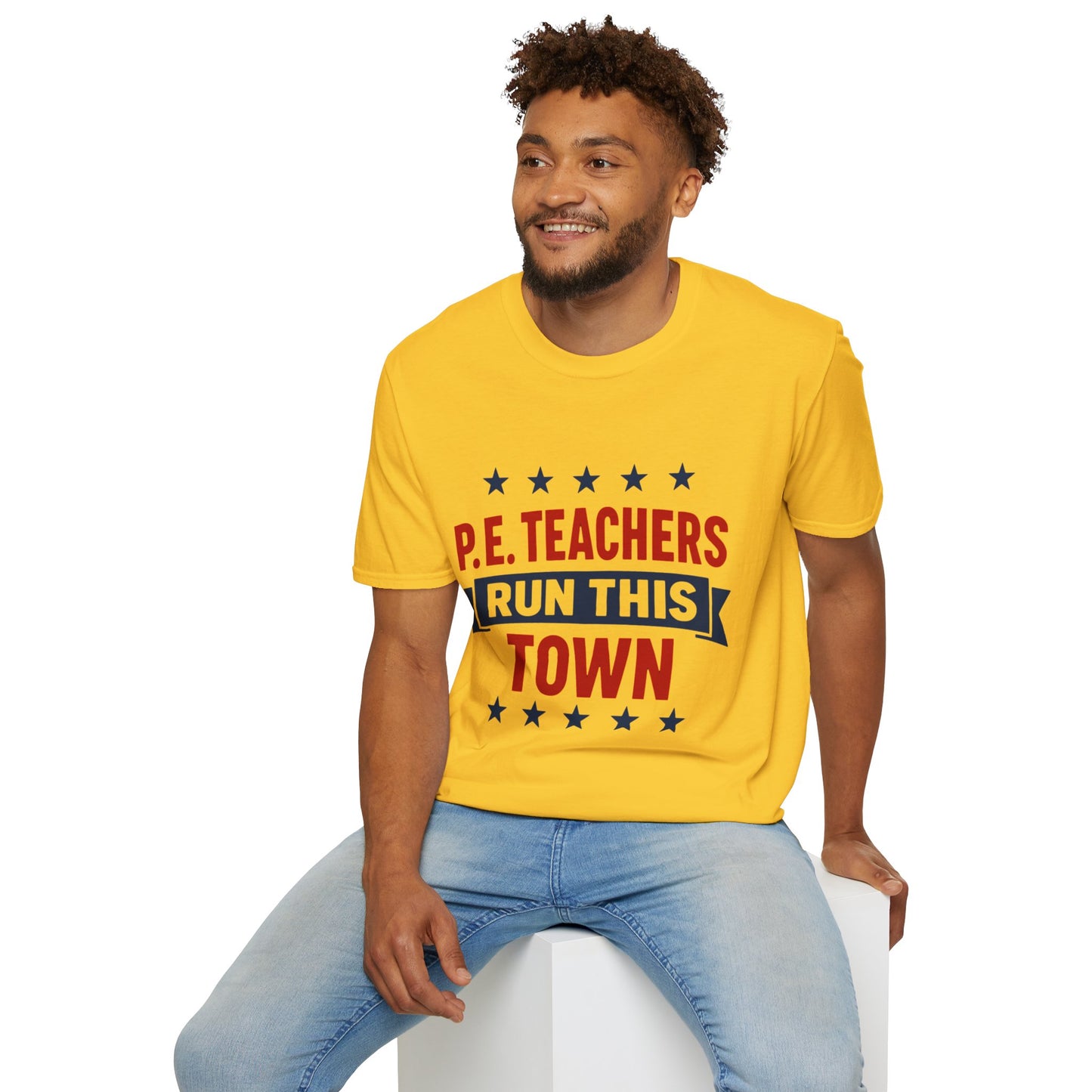 PE Teachers Run This Town Tee