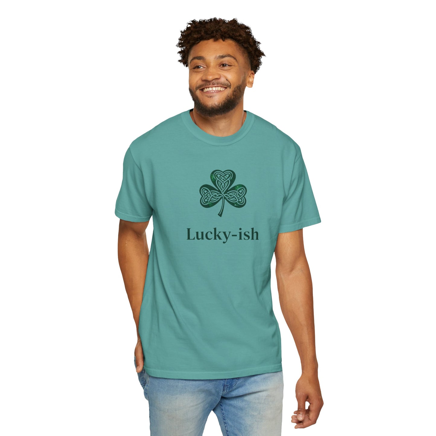 'Lucky-ish' Celtic Shamrock St. Patrick's Day Tee