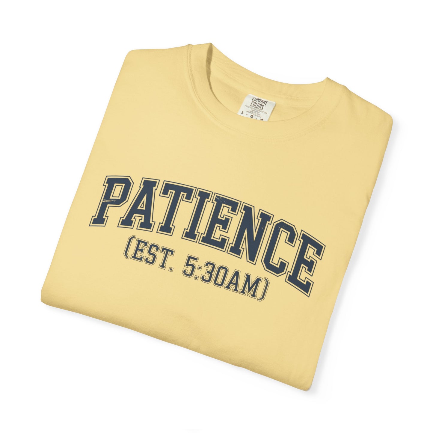 Patience Teacher T-Shirt, Comfort Colors 1717