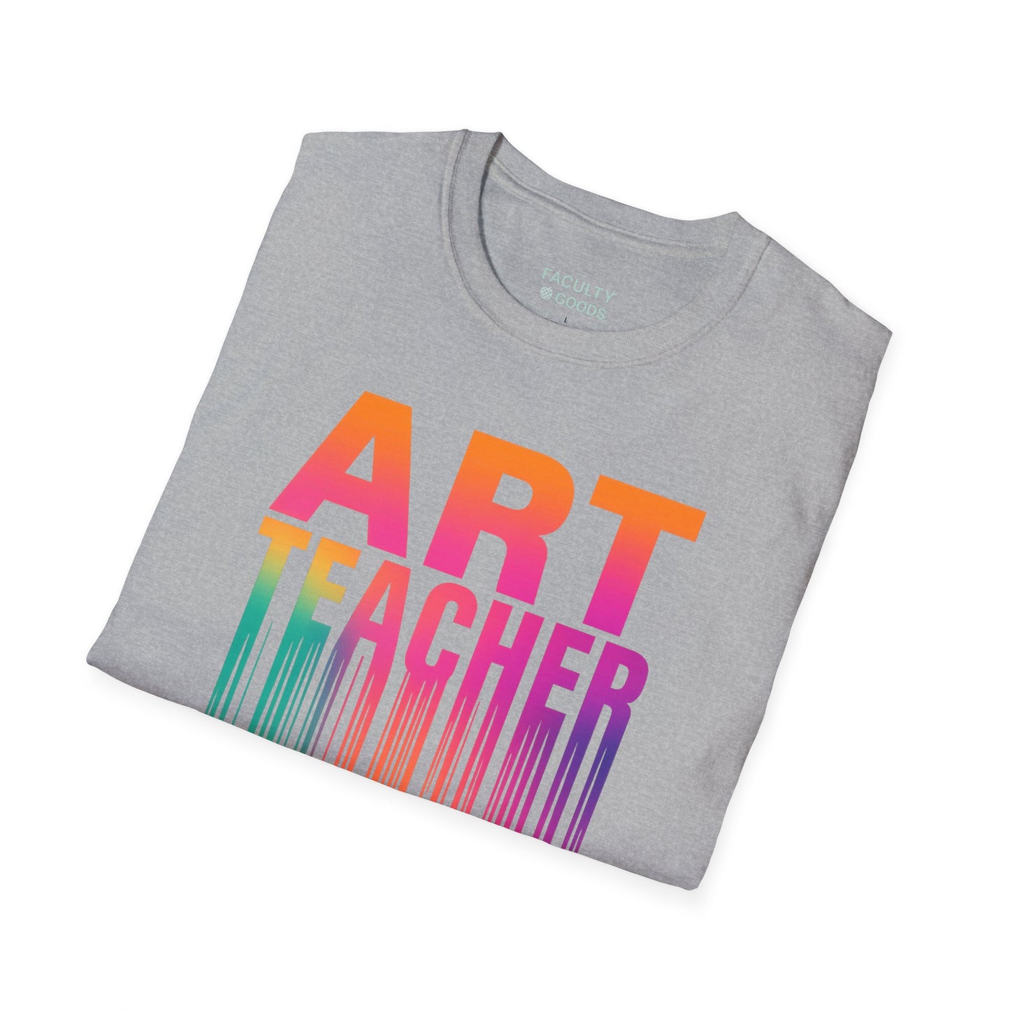 Art Teacher Dripping Paint Tee