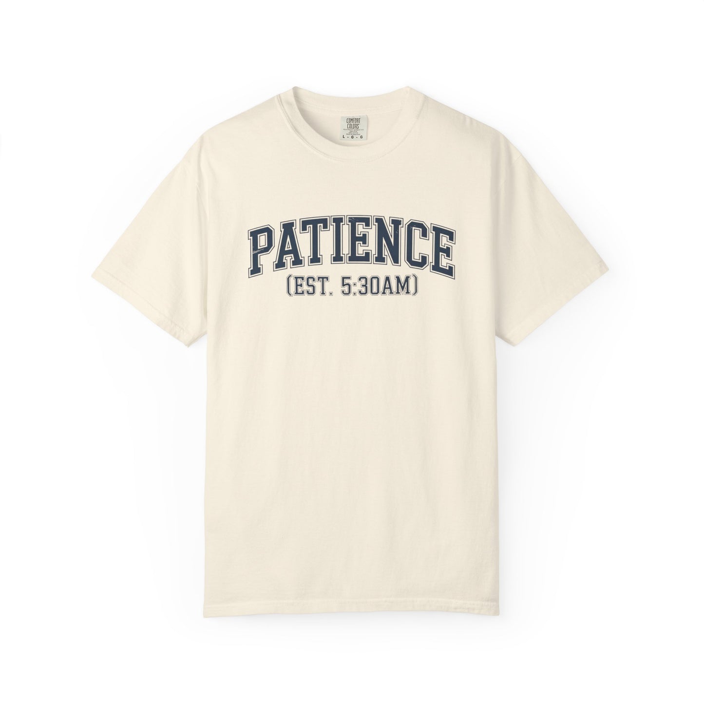 Patience Teacher T-Shirt, Comfort Colors 1717
