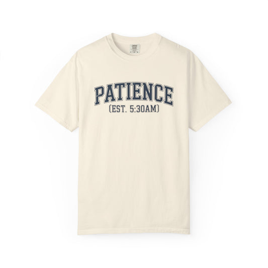 Patience Teacher T-Shirt, Comfort Colors 1717