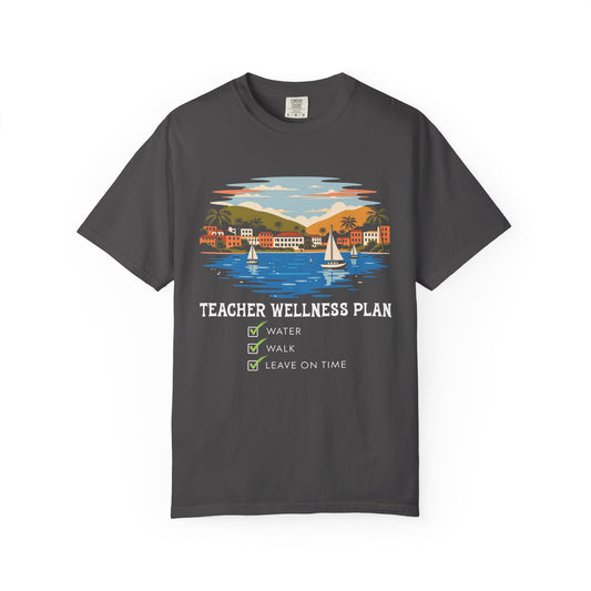 Teacher Wellness Plan T-Shirt