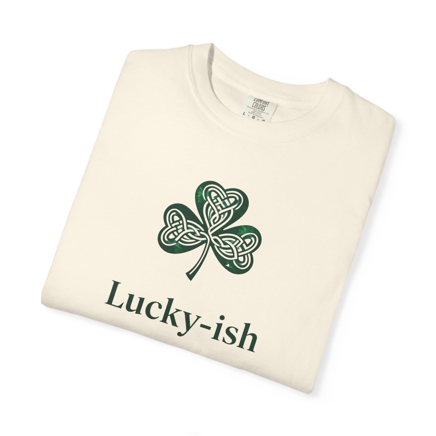'Lucky-ish' Celtic Shamrock St. Patrick's Day Tee