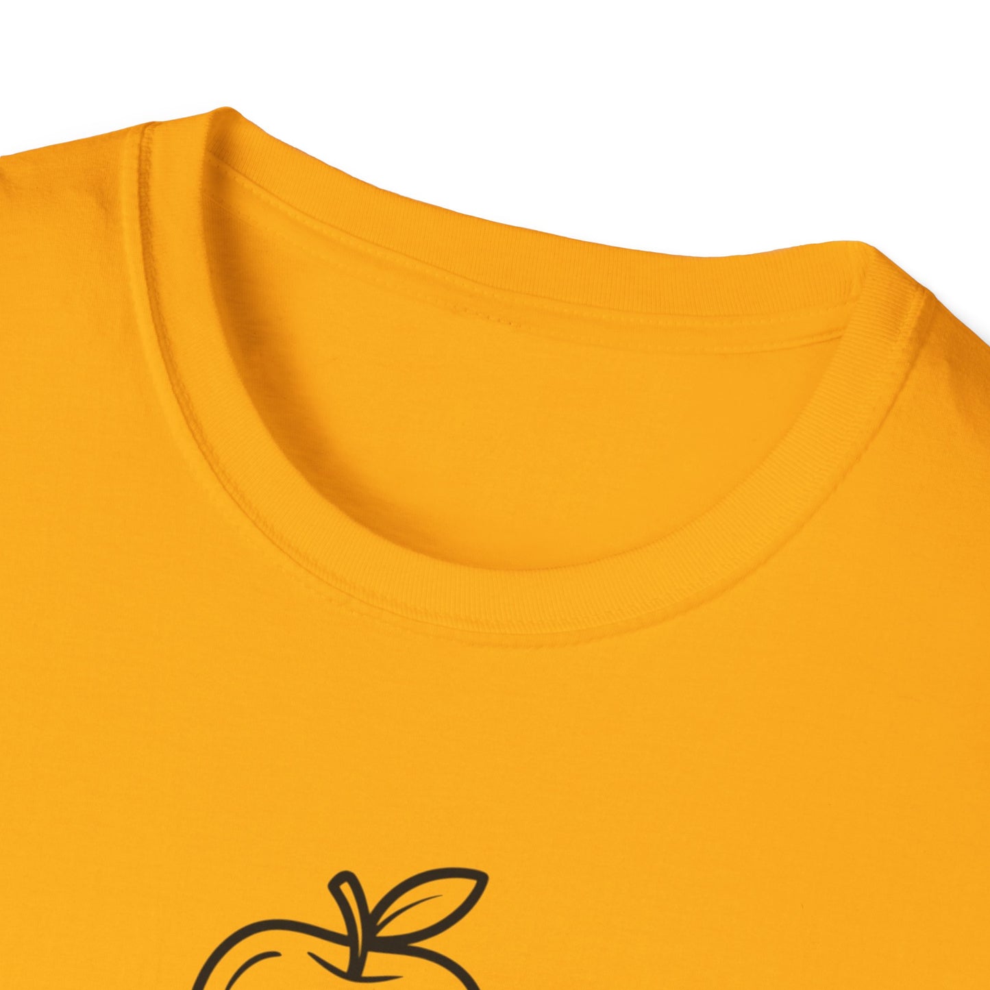 Teacher Apple Stack T‑Shirt — Minimalist Books & Apple Tee for Educators