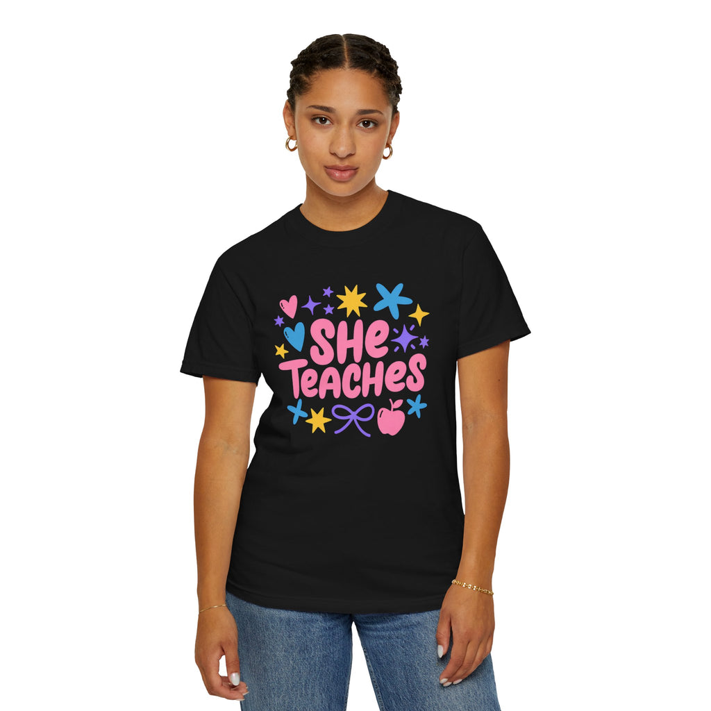 She Teaches T-Shirt