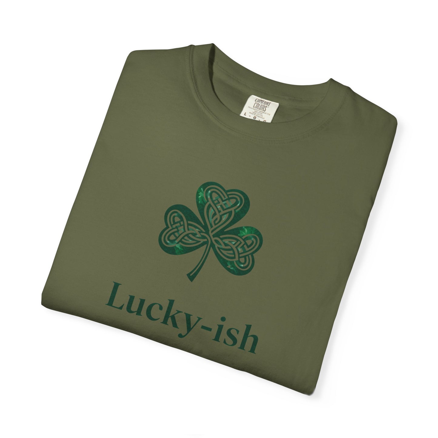 'Lucky-ish' Celtic Shamrock St. Patrick's Day Tee