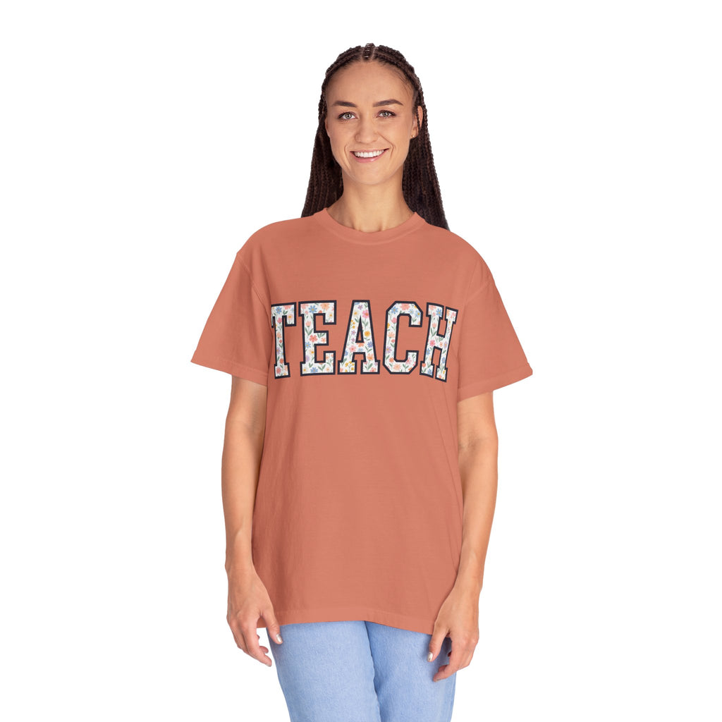 Teach Floral T-Shirt
