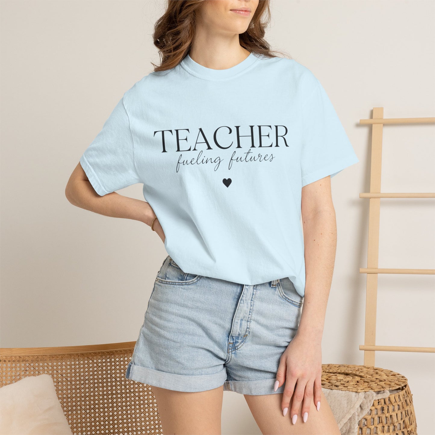 Teacher Fueling Futures T-Shirt, Comfort Colors 1717