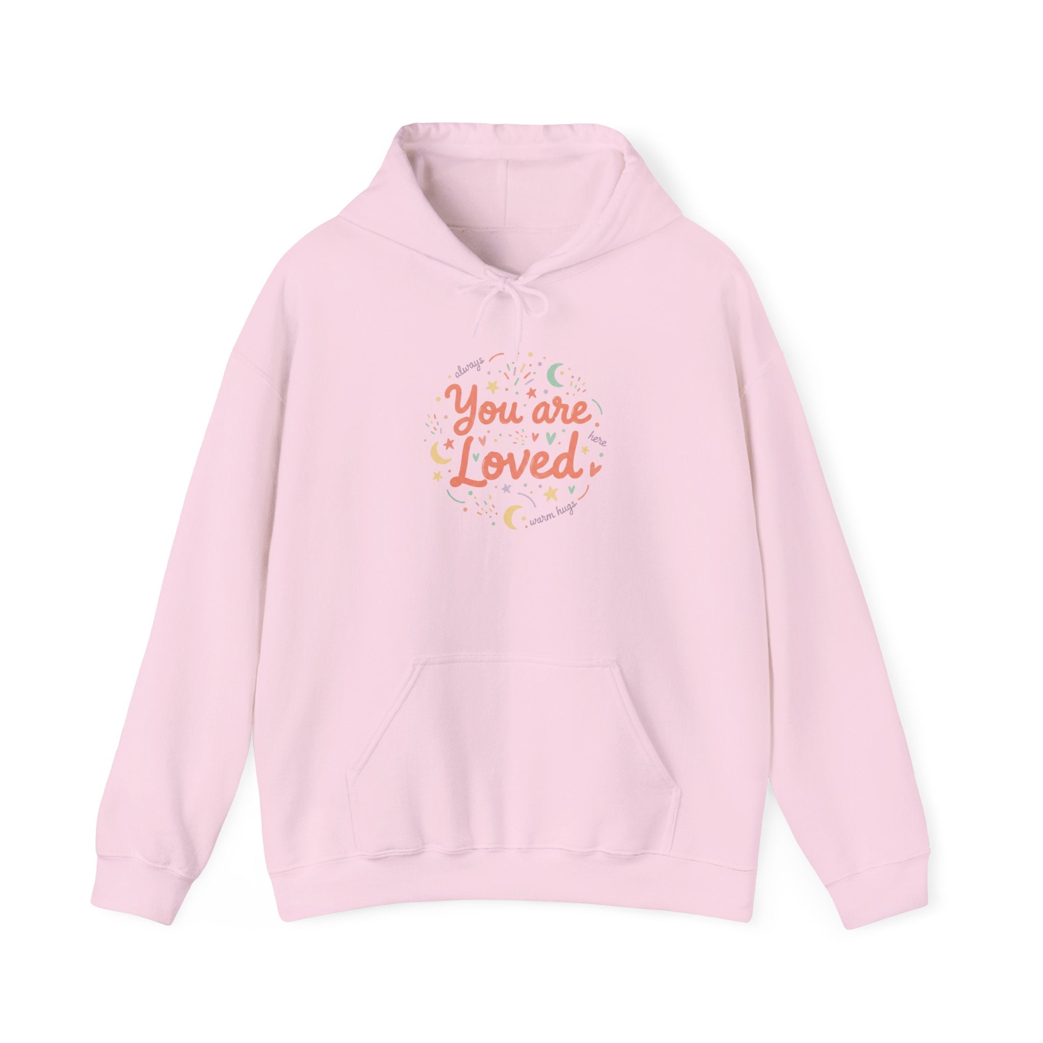 You Are Loved hoodie | handwritten doodle design, sketch aesthetic